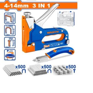3-in-1 Staple Gun Tacker Set 4-14mm with Staple Remover - WGU4B06