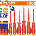 7 Pcs Insulated screwdriver set - WSS7407