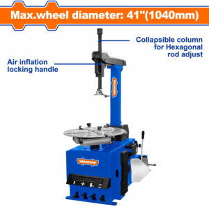 0.75KW / 41" Full Automatic Car Tire Changer - WTK2A41