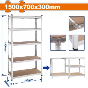 5-Tier Adjustable Storage Shelves - WTS1A73