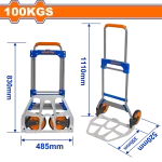 100kg Foldable Hand Truck - WWB9A10