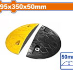 50mm Speed Bump End 195Χ350Χ50mm - WYJ5A05