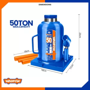 50 Ton Hydraulic Bottle Jack - WHJ1550