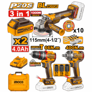Cordless Brushless 3PCs Combo kit - COSLI241291