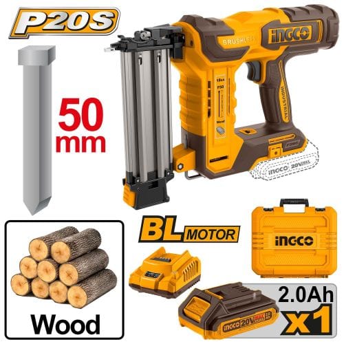 F15-F50 Cordless Brushless Brad Nailer - CBNLI5008