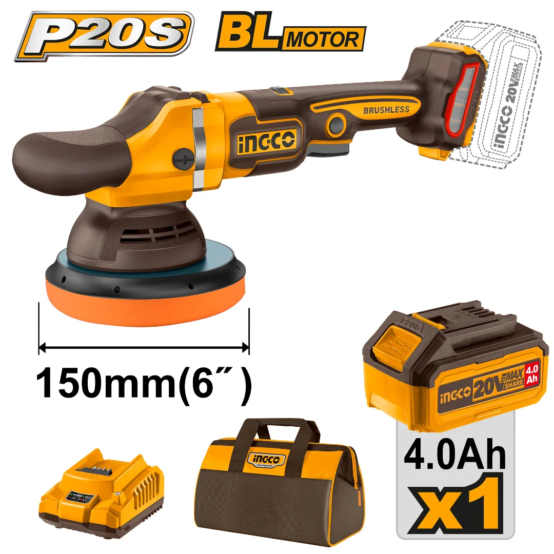 150MM Brushless Cordless Polisher - APLI20151