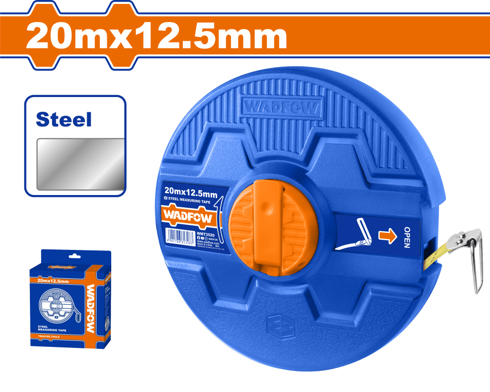 20x12.5mm Steel measuring tape - WMT3520